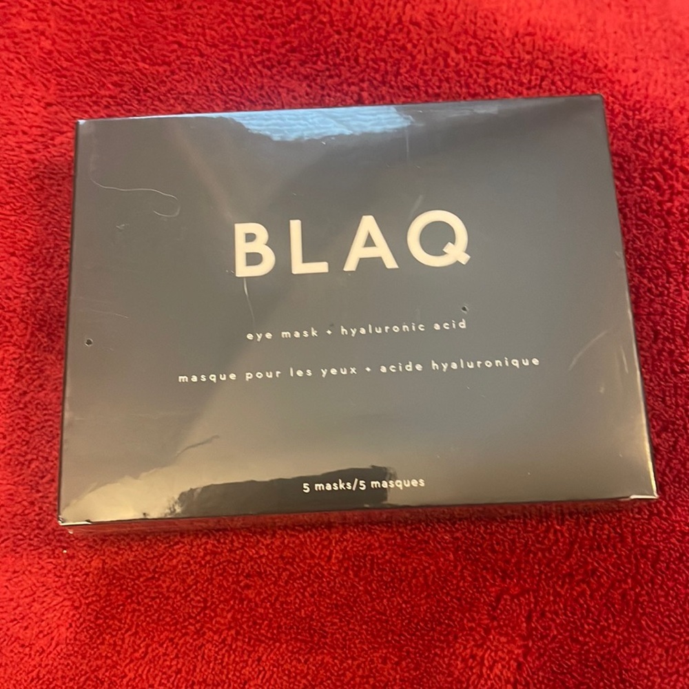 BLAQ Eye Masks+Hyaluronic Acid 5 Pack Eye patches
